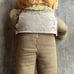 Ginger Cowgirl Rare 1930-40's Gund Cowgirl Doll Hand Painted. With Vest. “12”