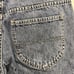 Vintage Unionbay Jeans Blue Flare Low Rise Lace Up Tie Hems Y2K Size 5 Grunge