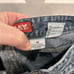Vintage Unionbay Jeans Blue Flare Low Rise Lace Up Tie Hems Y2K Size 5 Grunge