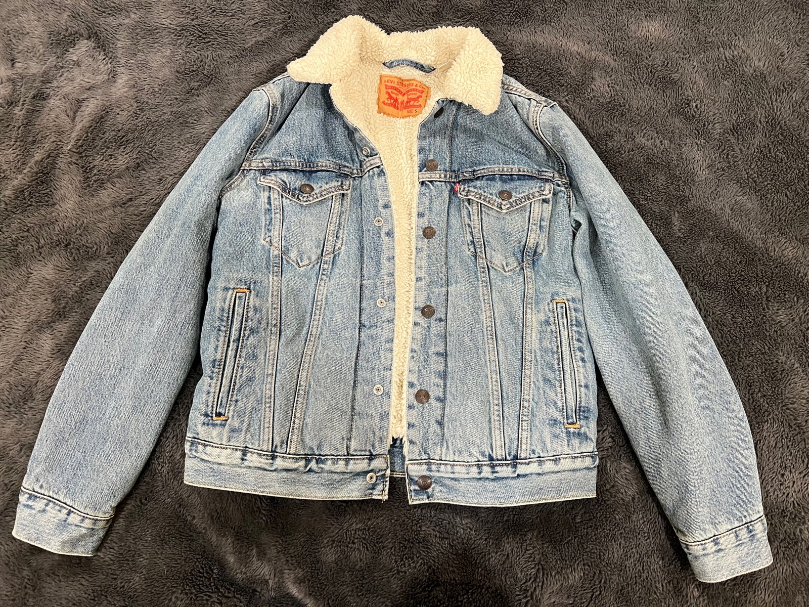 Levi Sherpa Denim Jacket
