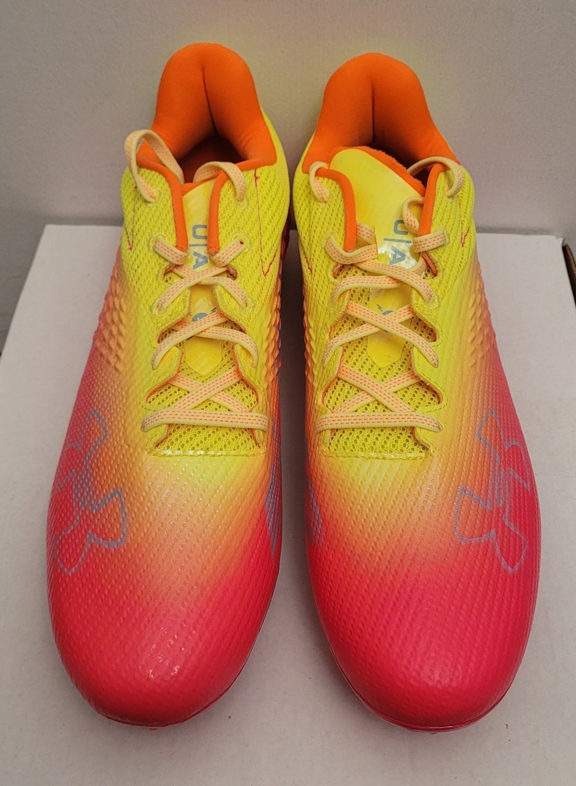 Under Armour Blur Smoke MC LE GRADIENT Football Cleats Mens SZ: 13