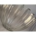 Vintage Large Crystal Glass Bowl Punch Mid Century