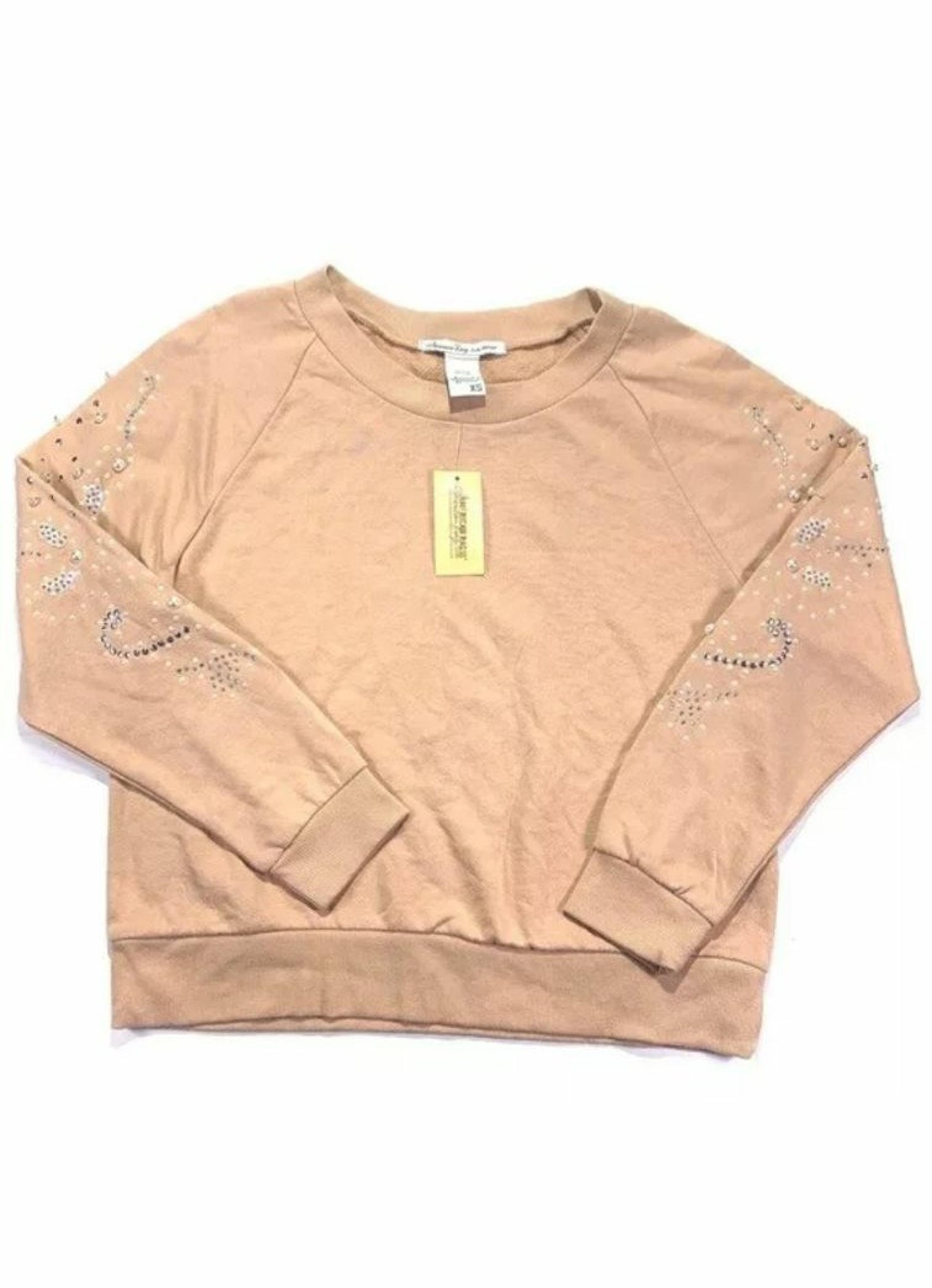 American Rag Sweater Crewneck Size S Emb