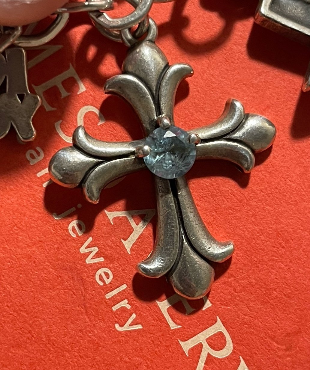 Retired James Avery Fleur cross
