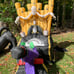 Creepy piano player HALLOWEEN INFLATABLE