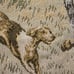 Vintage French Handwoven Tapestry (Dog Hunting Scene)