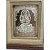 999 SILVER GODDESS OF WEALTH SHRI SRI LAXMI LAKSHMI WOODEN FRAME WALL HANGING
