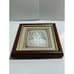 999 SILVER GODDESS OF WEALTH SHRI SRI LAXMI LAKSHMI WOODEN FRAME WALL HANGING