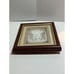 999 SILVER GODDESS OF WEALTH SHRI SRI LAXMI LAKSHMI WOODEN FRAME WALL HANGING