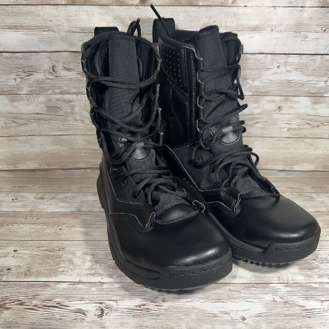 Nike Special Field Boot 8” Tactical Boots Triple Black Model AO7507-001 Size 7