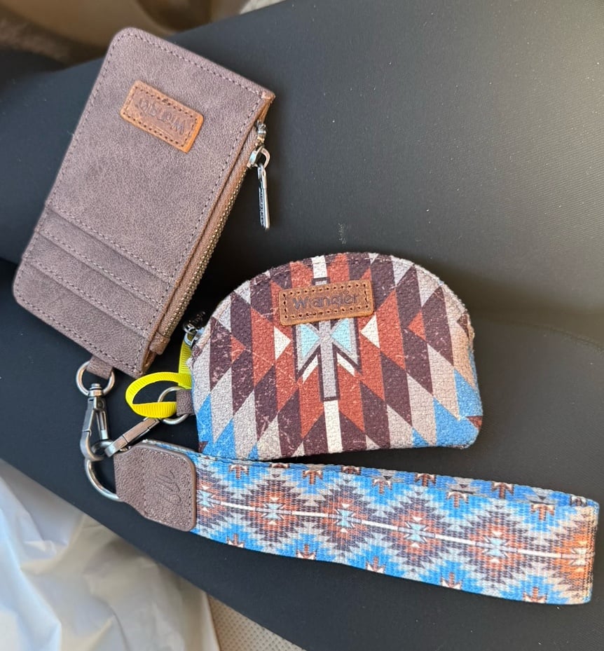 Wrangler wristlet.