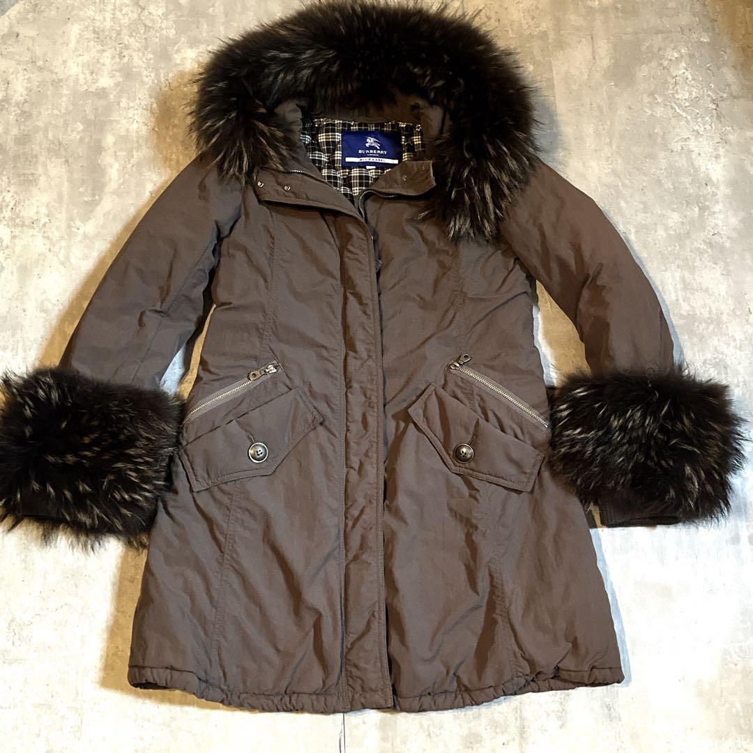 00s archive Burberry fur grunge Heisei gal