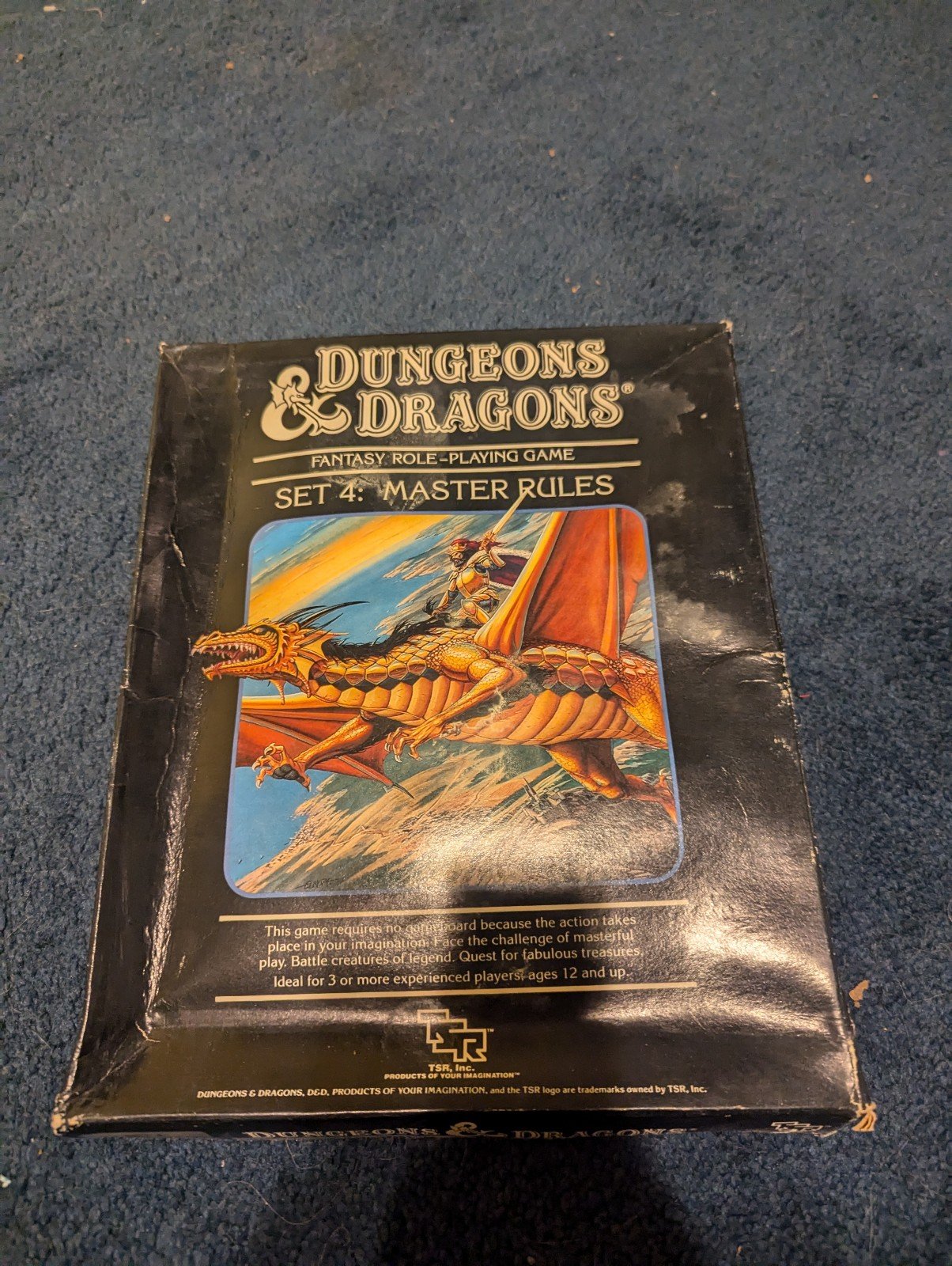 1985 Dungeons & Dragons Set 4: Master Rules W/ Black Box - TSR 1021 Set   Both b