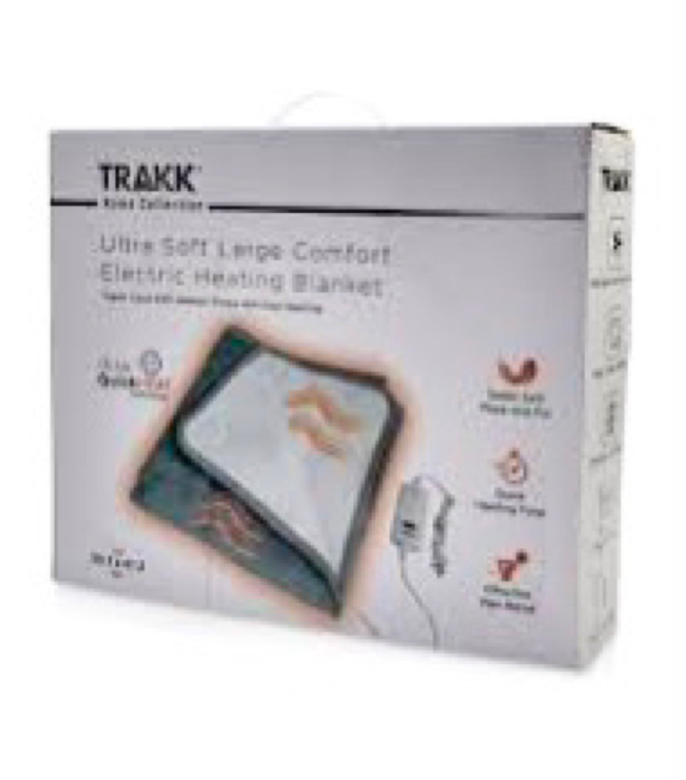 Electric Heating Blanket Trakk Large Ultra Soft 60x47