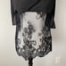 Brixon Ivy Arachna Black Lace Detail Sleeveless Blouse Sz M