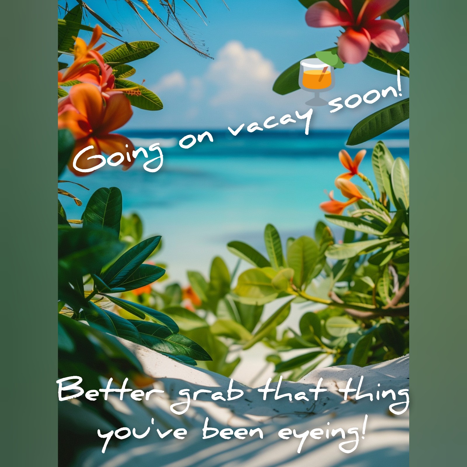 Going away!