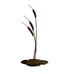 Vintage Cat Tail P Willow Wall Decor by Home Interior Lg and Sm Set of 2