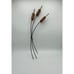 Vintage Cat Tail P Willow Wall Decor by Home Interior Lg and Sm Set of 2