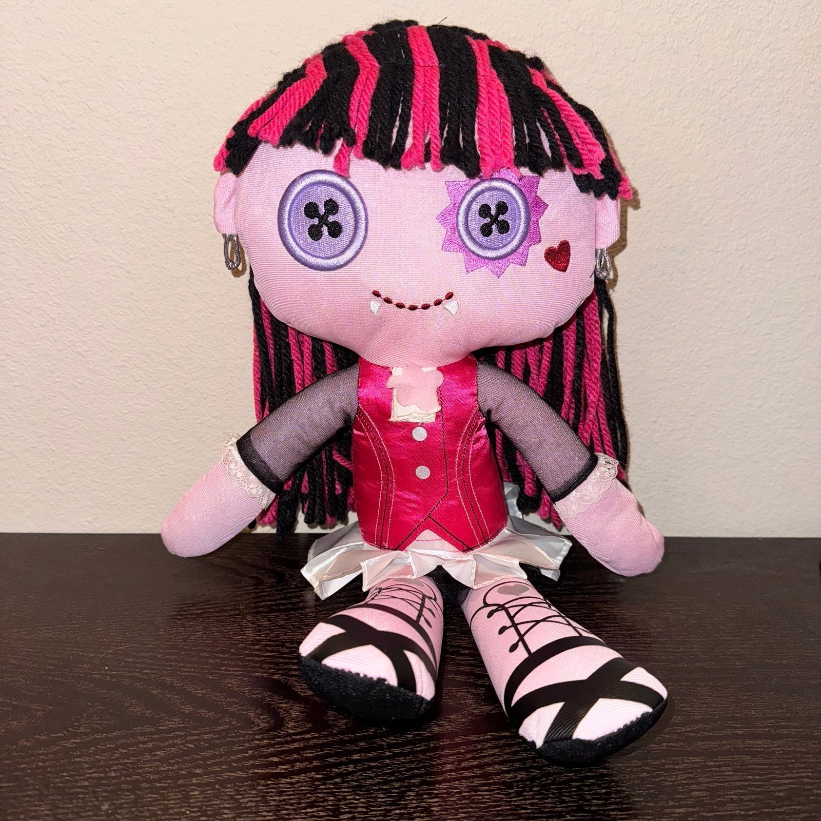 Monster High Draculaura 18 in Rag Plush Doll