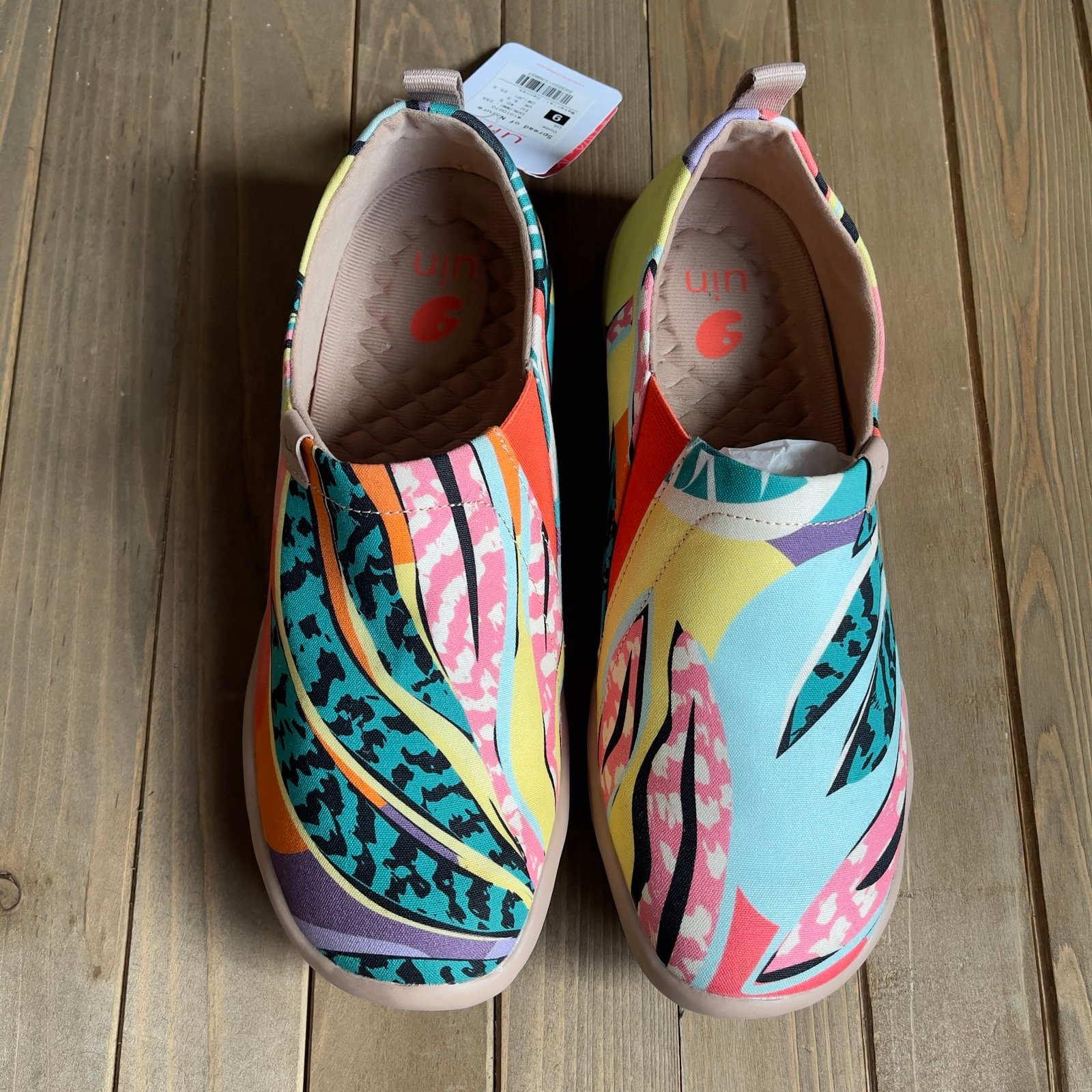 UIN SPREAD OF NATURE TOLEDO I WOMEN-US slip on Shoes size 9