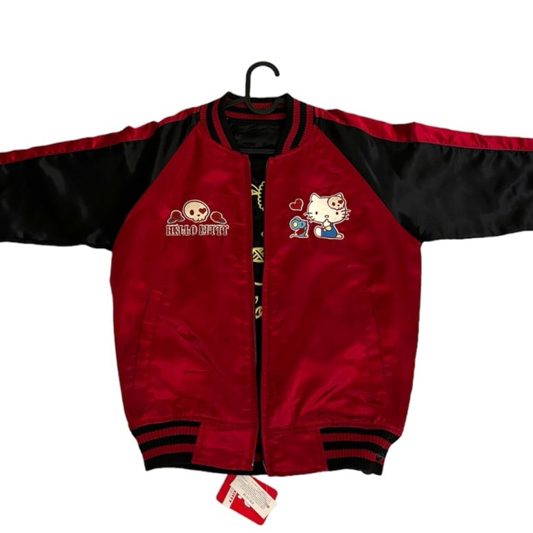 Hello Kitty Revserible Varsity Jacket