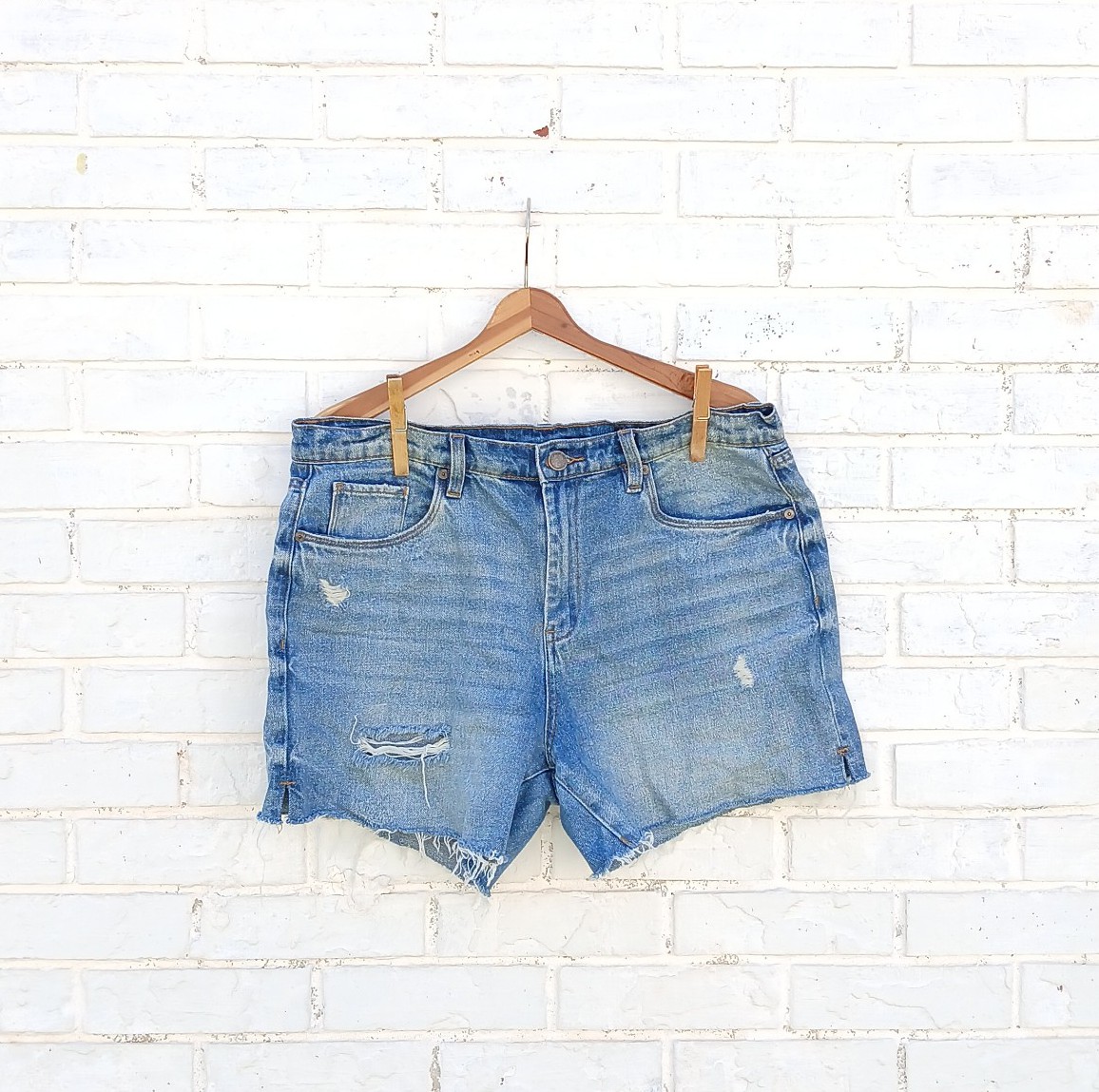 Blank NYC Bahama Mama Denim Shorts Size 30