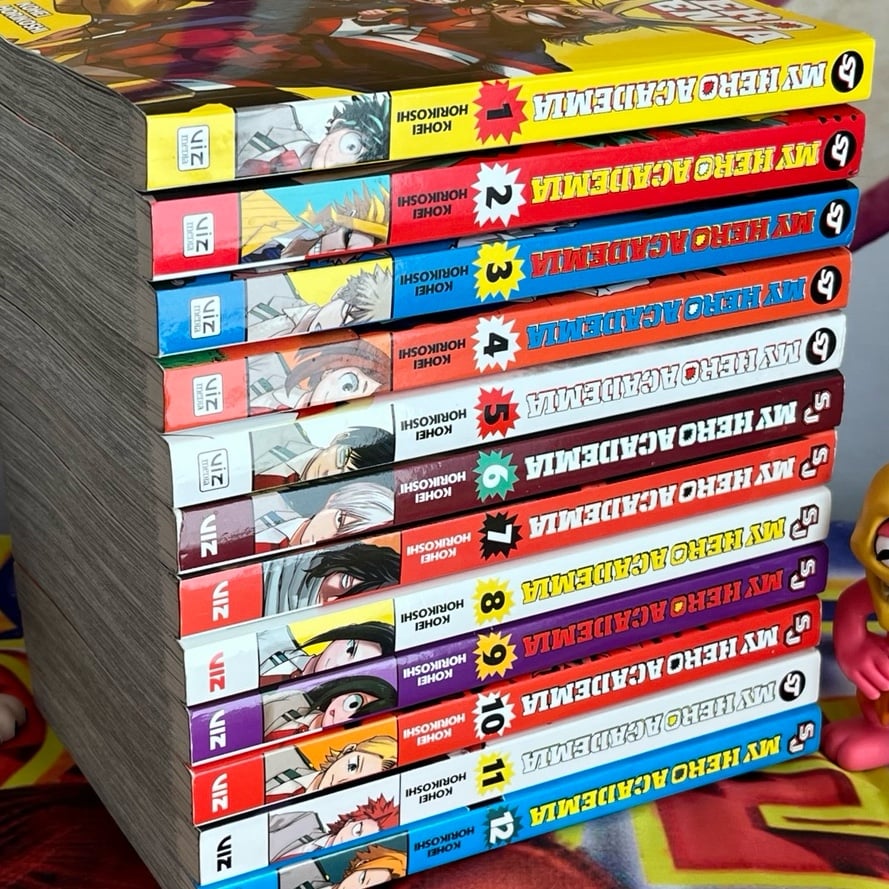 My Hero Academia Manga Book Set 1-12