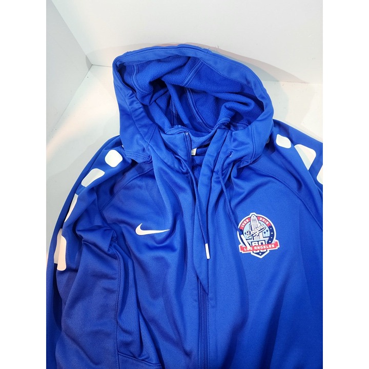 Los Angeles Dodgers Therma 60th Hoodie team issued Full Zip XL
