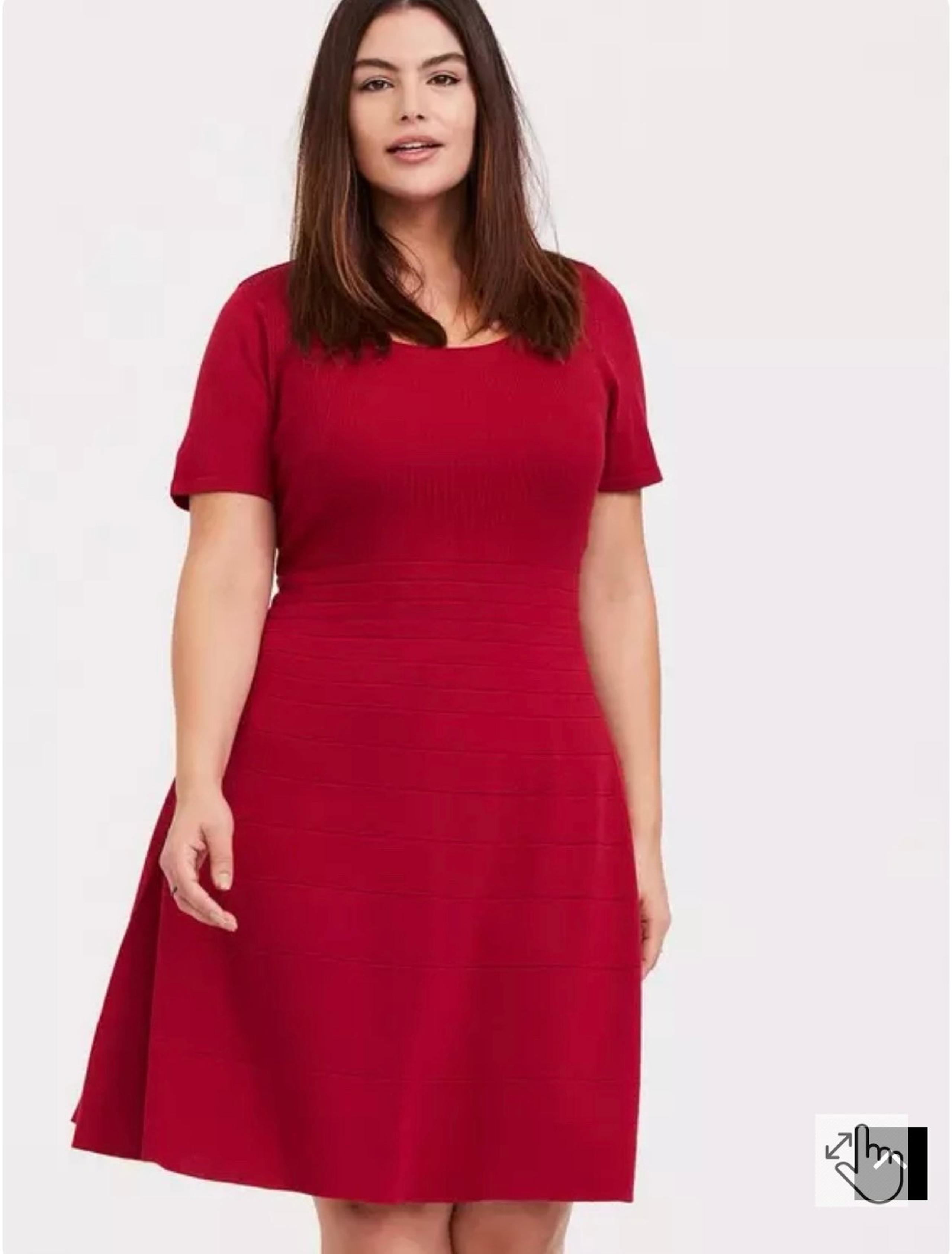 NWT Torrid Mini Sweater Skater Dress - Size 2