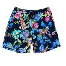NWOT Mens Johnny Was Swim Shorts Floral SZ S