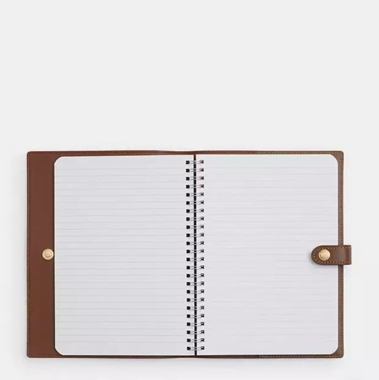 Coach Notebook In Signature Canvas With Floral Print CAO58 NWT