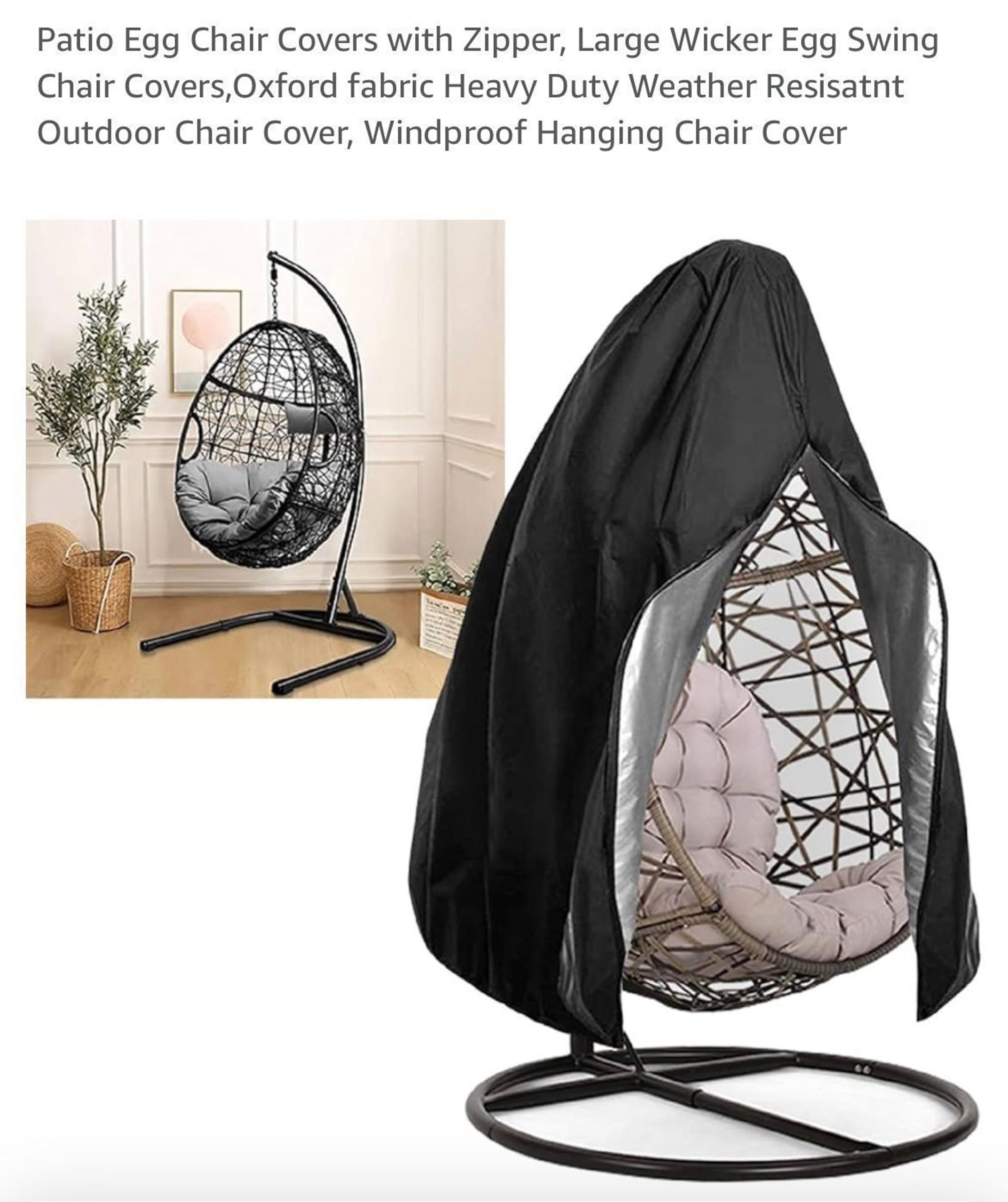 Egg chair cover