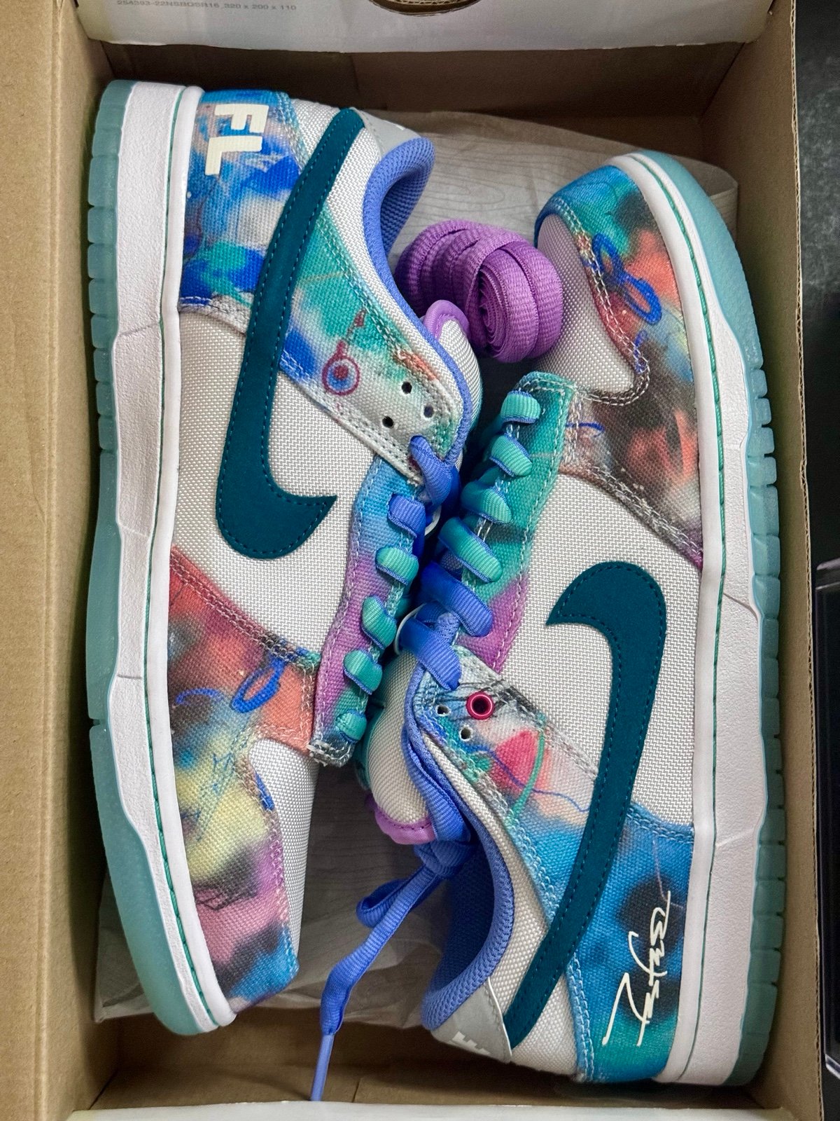 Deadstock Futura Nike SB Dunk Low Mens Size 8.5 (Womens Size 10) 2024