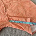 Johnnie O Men’s Swim Shorts, XXL, 7” Inseam, Orange/White, Drawstring, Lined
