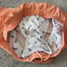 Johnnie O Men’s Swim Shorts, XXL, 7” Inseam, Orange/White, Drawstring, Lined