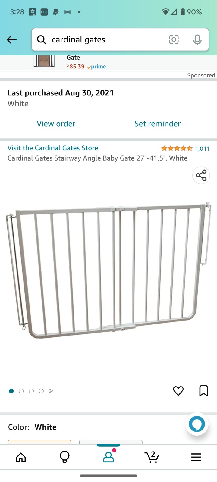 Super sturdy baby gate