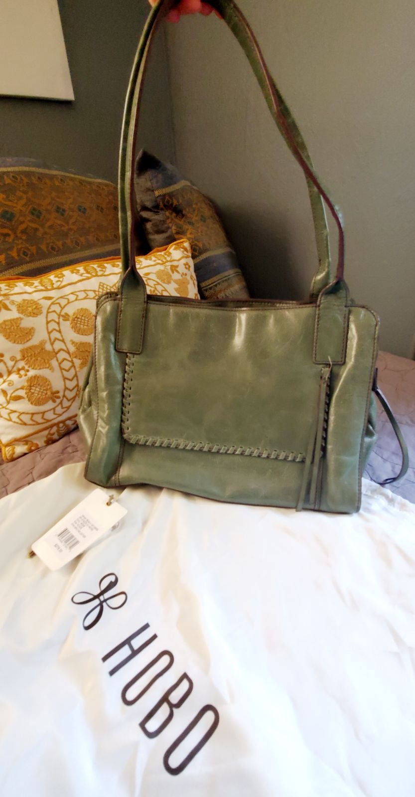 hobo international leather handbag