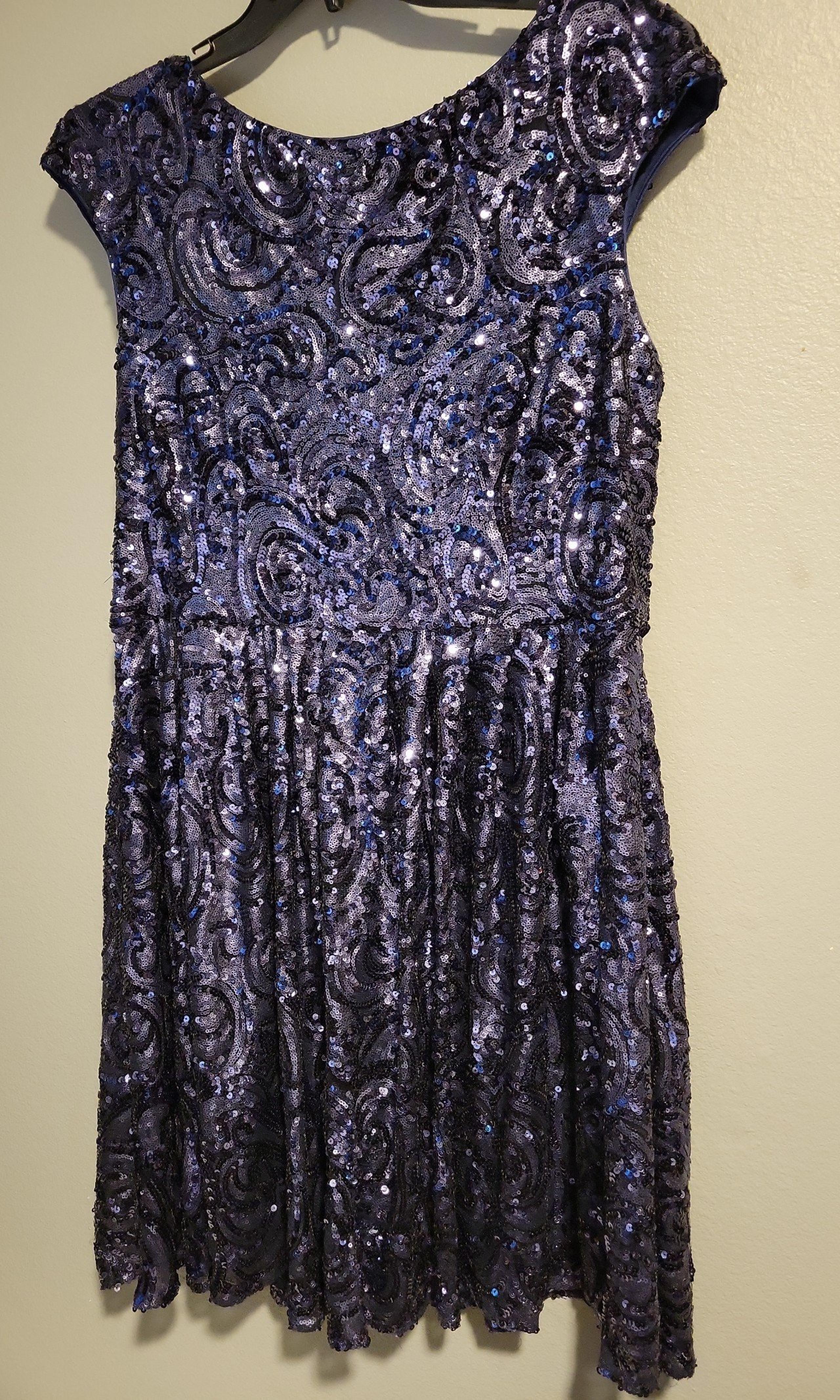 Badgley Mischka sequin dress