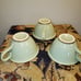 Antique 24k gold dipped tea porcelain cu
