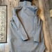 Nike Kansas State Wildcats Gray Dri-Fit Apex Type Trench Zip Up Coat Large