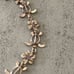 Vintage Sterling Silver Turtle Plumeria Flower CZ Segment Tennis Bracelet 7.5