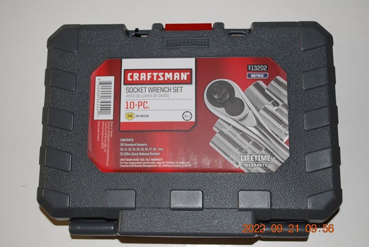 NEW CRAFTSMAN 10-PC 6-PT 3/8