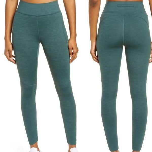 Outdoor Voices Green Tech Sweat 7/8 Leggings Size XS