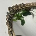 Vintage Mirrored Vanity Tray Floral Detail