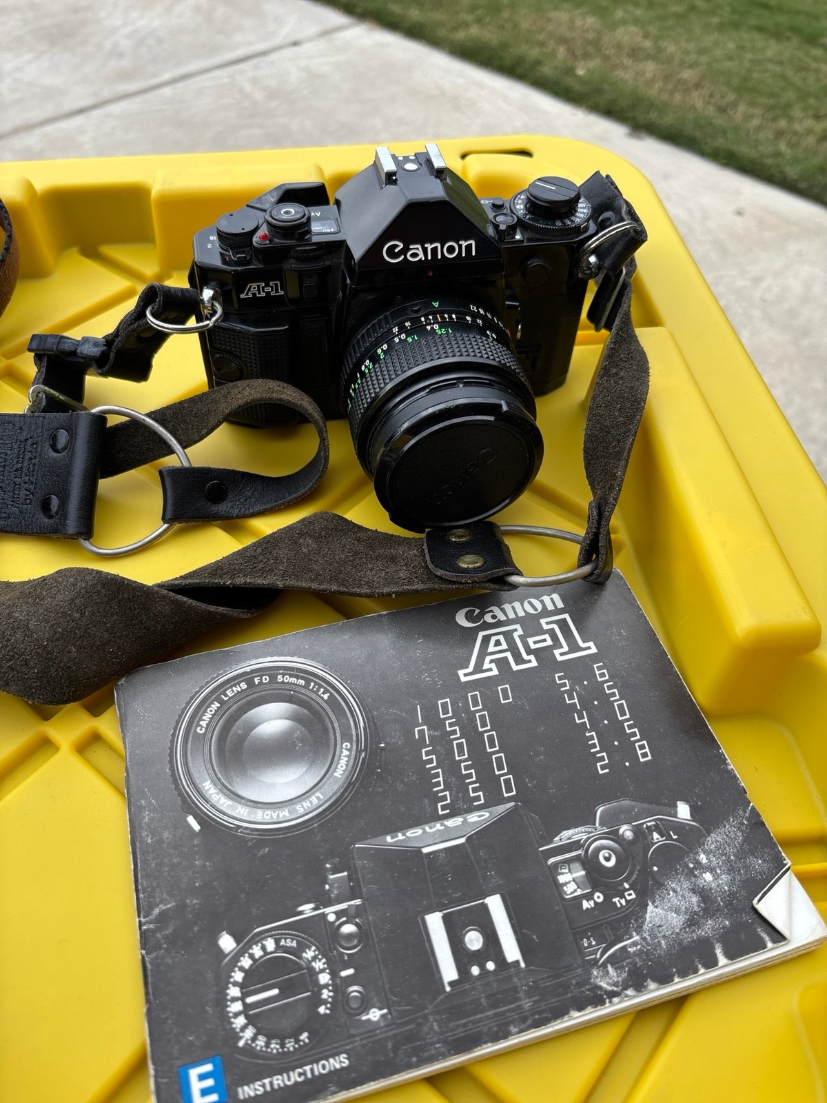 *MINT* Canon A-1 35mm SLR Film Camera with Canon