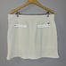 Vineyard Vines Performance 17 Solid Pull on Skort White Cap Golf Women's L New