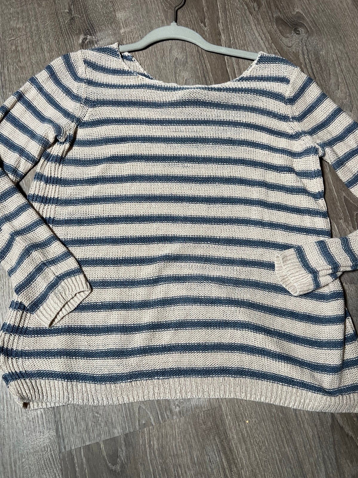 Vince Striped Knit Women Sweater- Medium