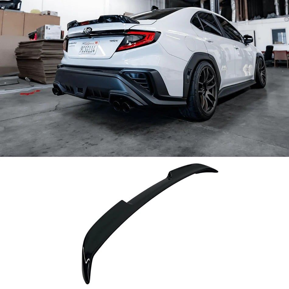 2022+ Subaru WRX Duckbill Style Rear Spoiler PG Style Gloss Black Brand New