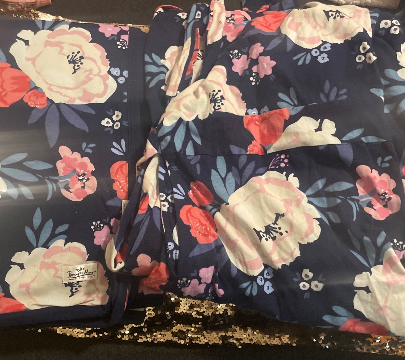 Mommy and me swaddle set