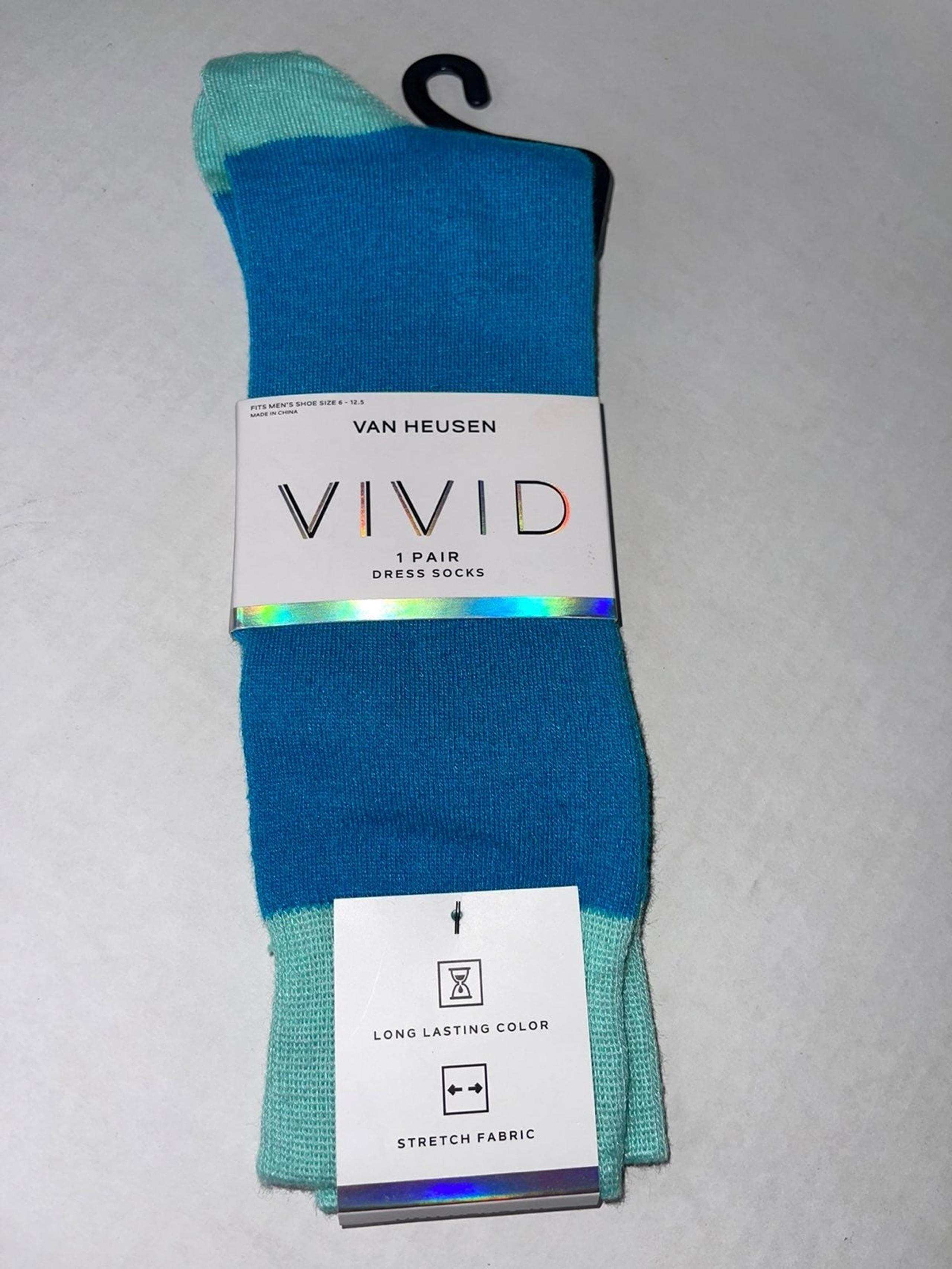 Van Heusen Vivid Mens Dress Socks